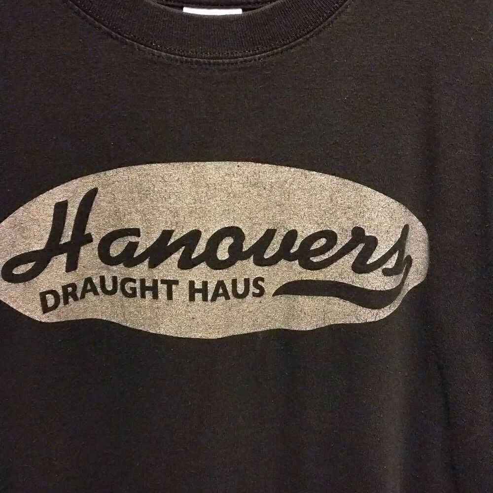Hanover Draught Haus, Texas, Mens medium, Graphic sparkle